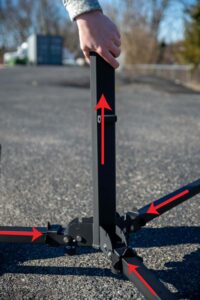 Tripod Deployment Instruction Step 7